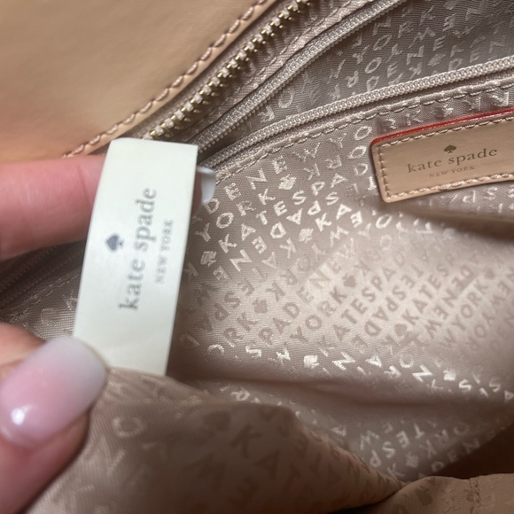 ♠️ Kate Spade Eden Street Pink Margareta striped tote - Picture 4 of 13